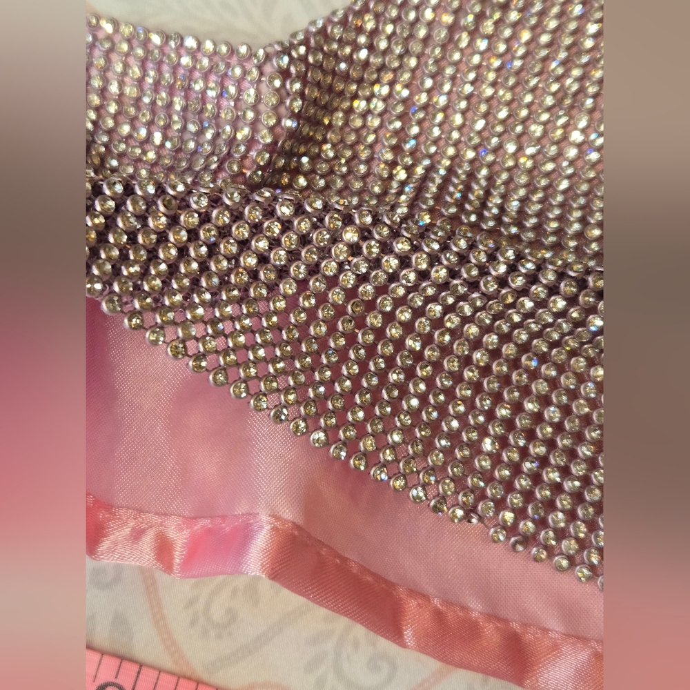 Windsor Pink Rhinestone Top - Picture 5 of 11